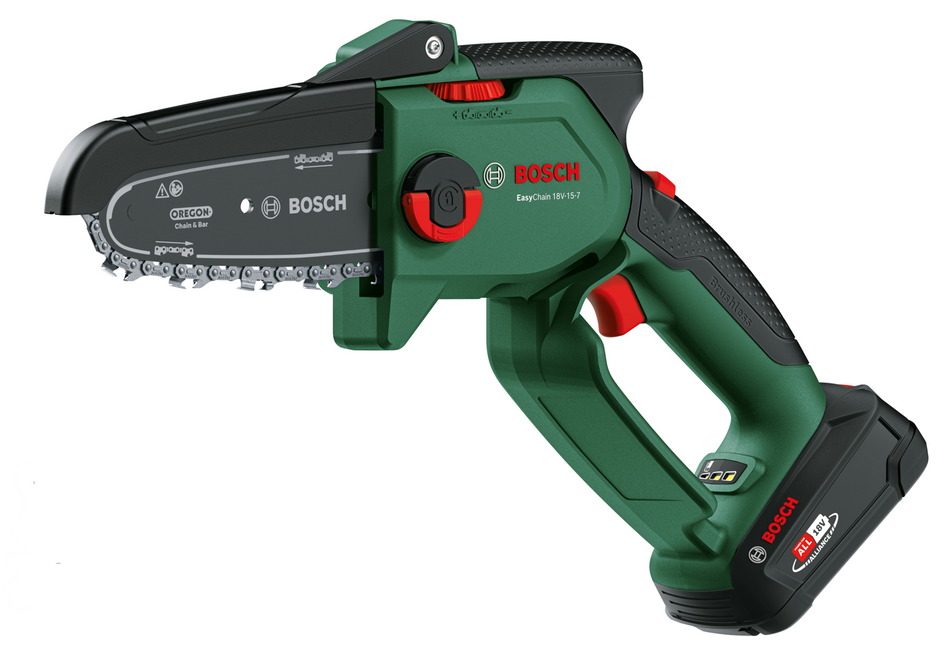 Bosch EasyChain 18V-15-7 Cordless Chainsaw 18v 2.5ah Battery 06008B8970