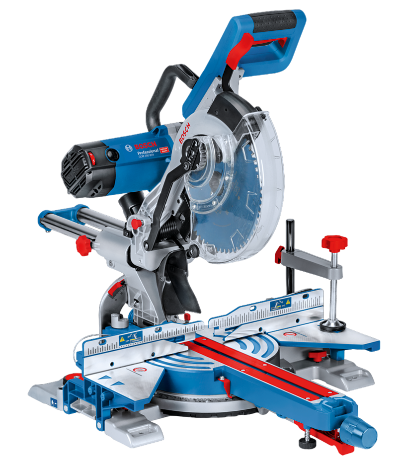 Bosch E STOCK GCM350 254 230v 254mm DoubleBevel SlidingMitre Saw E STOCK 0601B22670