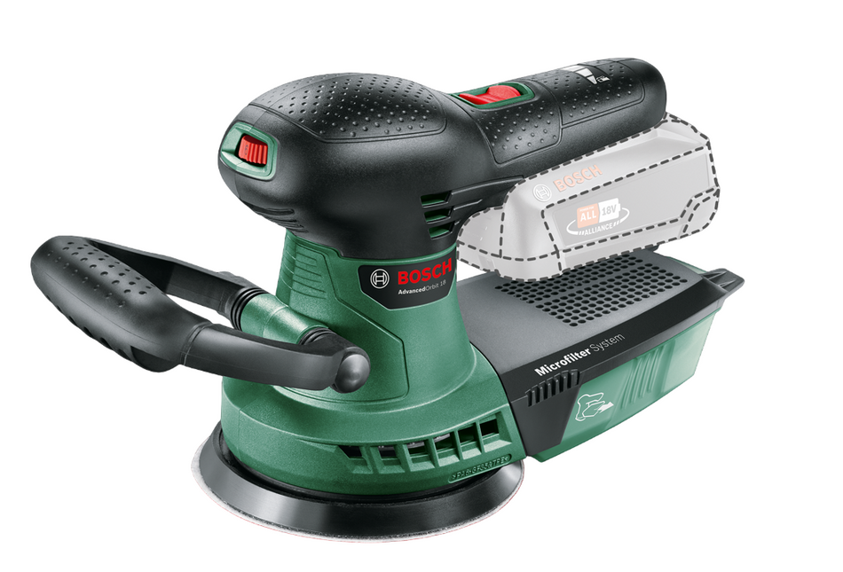 Bosch E STOCK AdvancedOrbit 18 Cordless Random Orbit Sander E STOCK 06033D2100