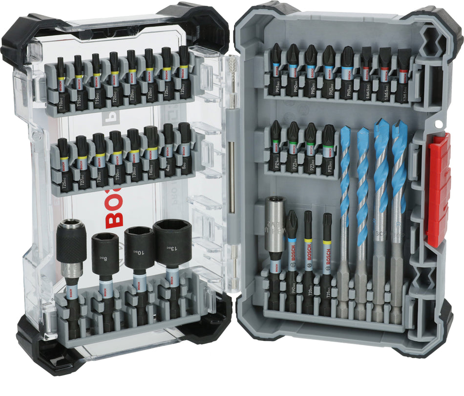 Bosch PRO Impact Screwdriving and Multiconstruction Drilling Mixed Set 40 pcs 2608521U85