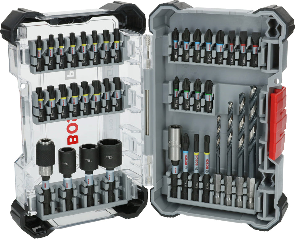 Bosch PRO Impact Screwdriving and Metal Drilling Mixed Set 40 pcs 2608521U86