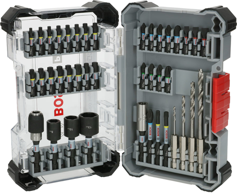 Bosch PRO Impact Screwdriving and Wood Drilling Mixed Set 40 pcs 2608521U87