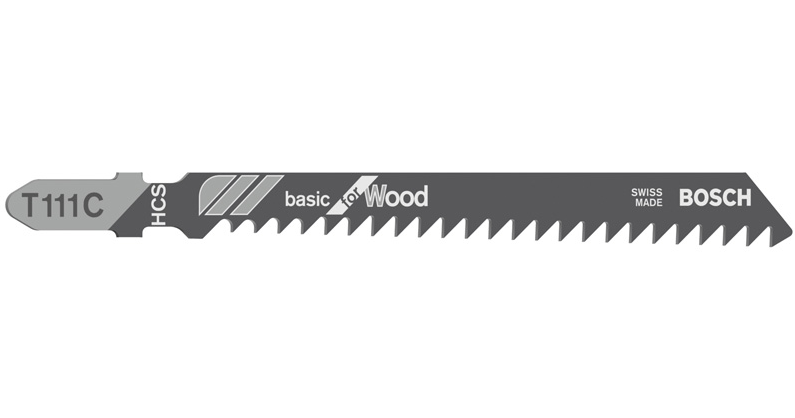 Bosch Jigsaw blade T 111 C Pack of 100 2608637878