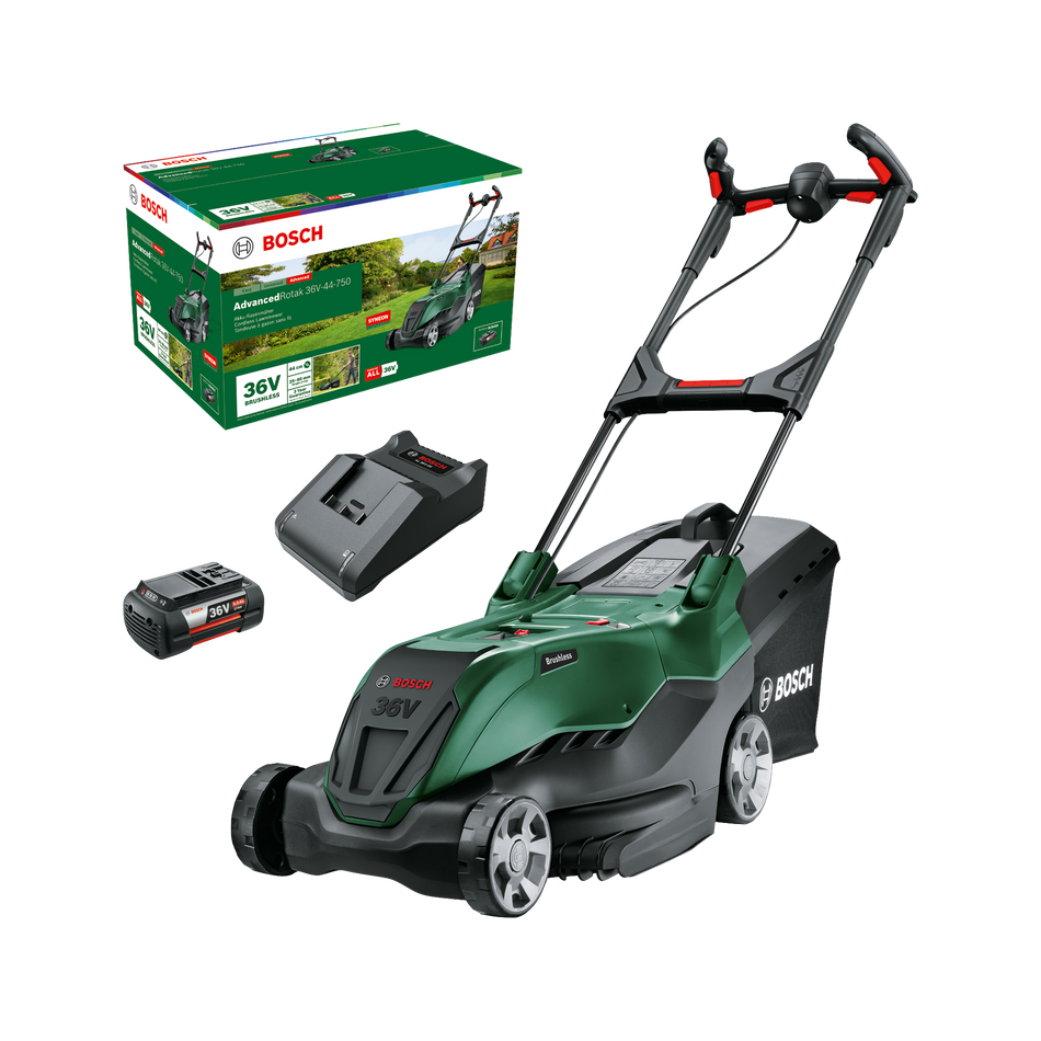 Bosch AdvancedRotak 36V 44-750 (1x 6.0Ah Batt) Cordless Lawn Mower 06008B9G71