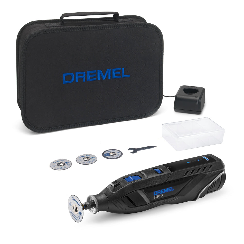 Dremel 8260 5 12v Lithium Ion Multi Tool Kit F0138260JB