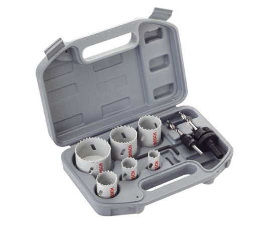 Bosch 8 Piece Electricians Holesaw Set 2608580804