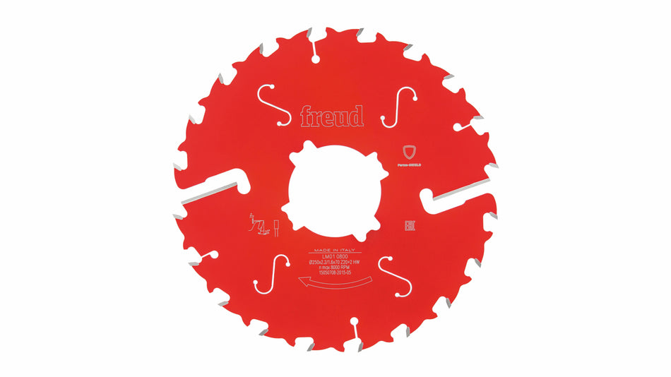 Freud F03FS07200 Multi-Material Circular Saw Blade 250mm x 70mm x 2.2mm x 24T