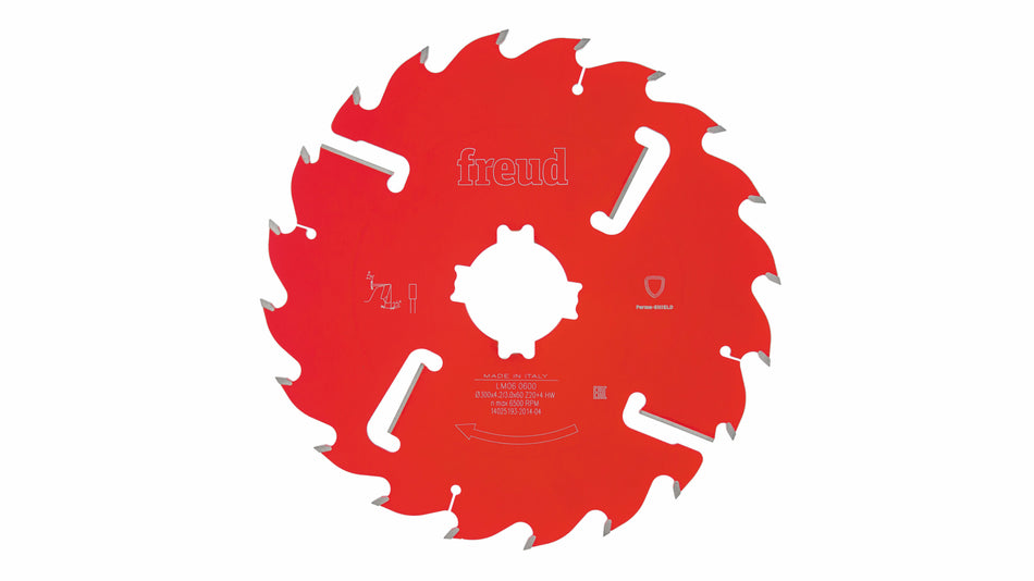 Freud F03FS03108 Multi-Material Circular Saw Blade 250mm x 70mm x 4.2mm x 16T