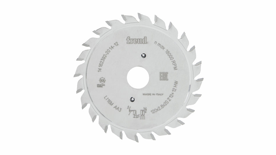 Freud F03FS02496 Multi-Material Circular Saw Blade 125mm x 20mm x 4.7mm x 40T