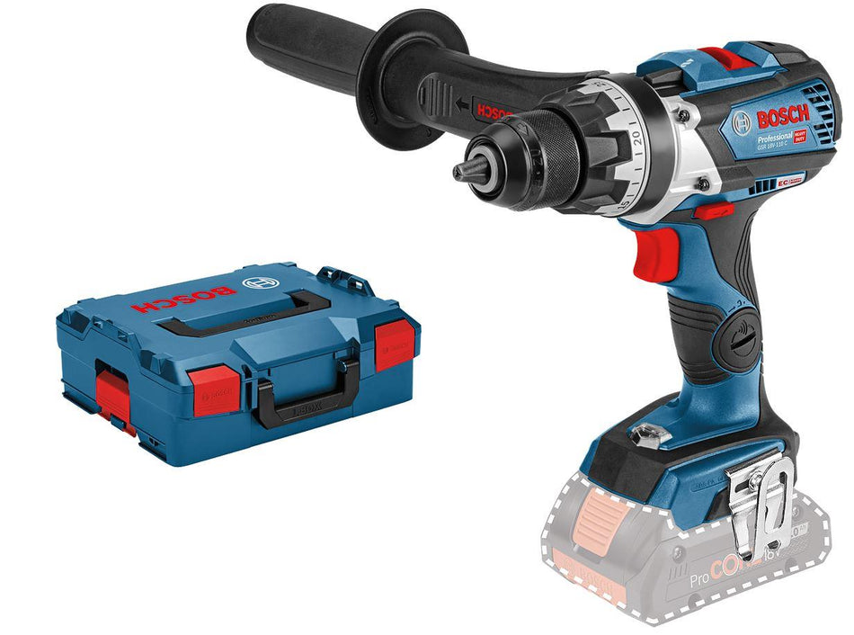 Bosch GSR 18V 110 C Cordless Drill Driver (Bare) in L BOXX 06019G0109