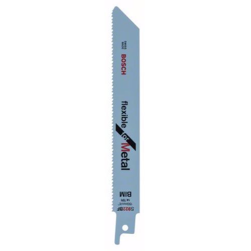 Bosch Sabre Saw Blade S 922 BF Flexible for Metal 100PCE 2608656027