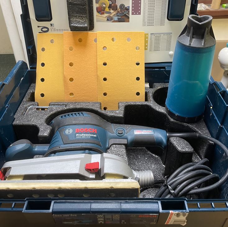 Bosch Professional GSS280AVE Random Orbit Sander 240V EX DEMO 0601292970D