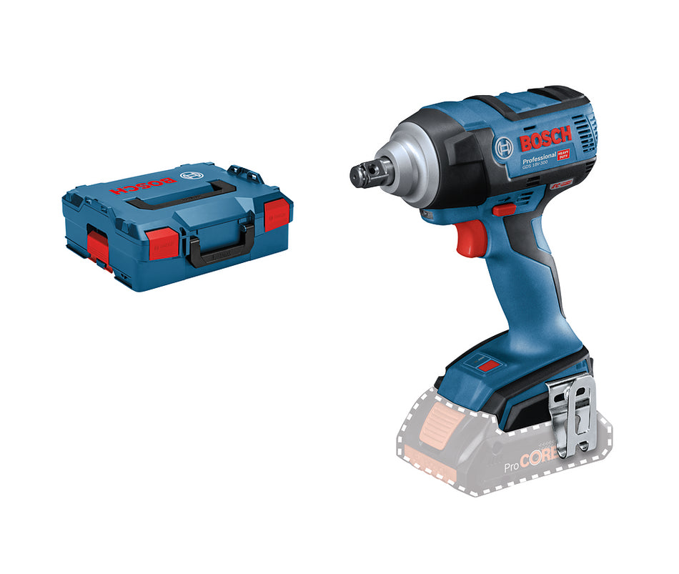 Bosch Professional GDS 18V-300 Cordless Impact Wrench 06019D8201