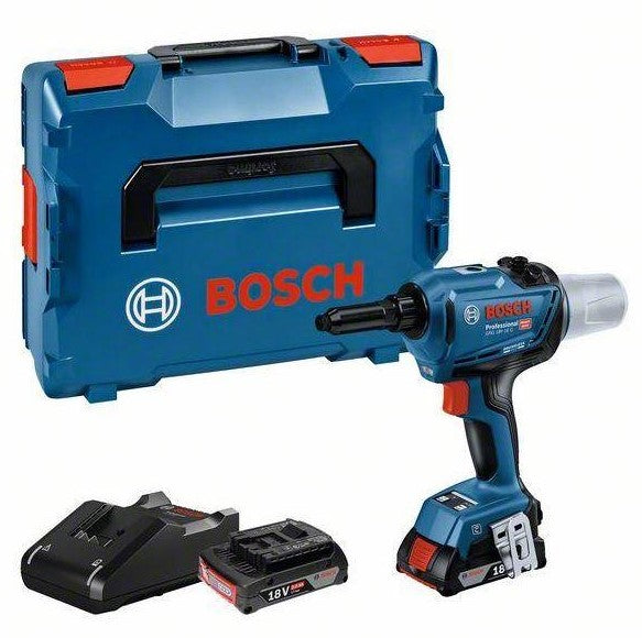 Bosch Professional GRG 18V 16 C Cordless Rivet Gun 2 x 2.0ah Gal18v 20 In L boxx