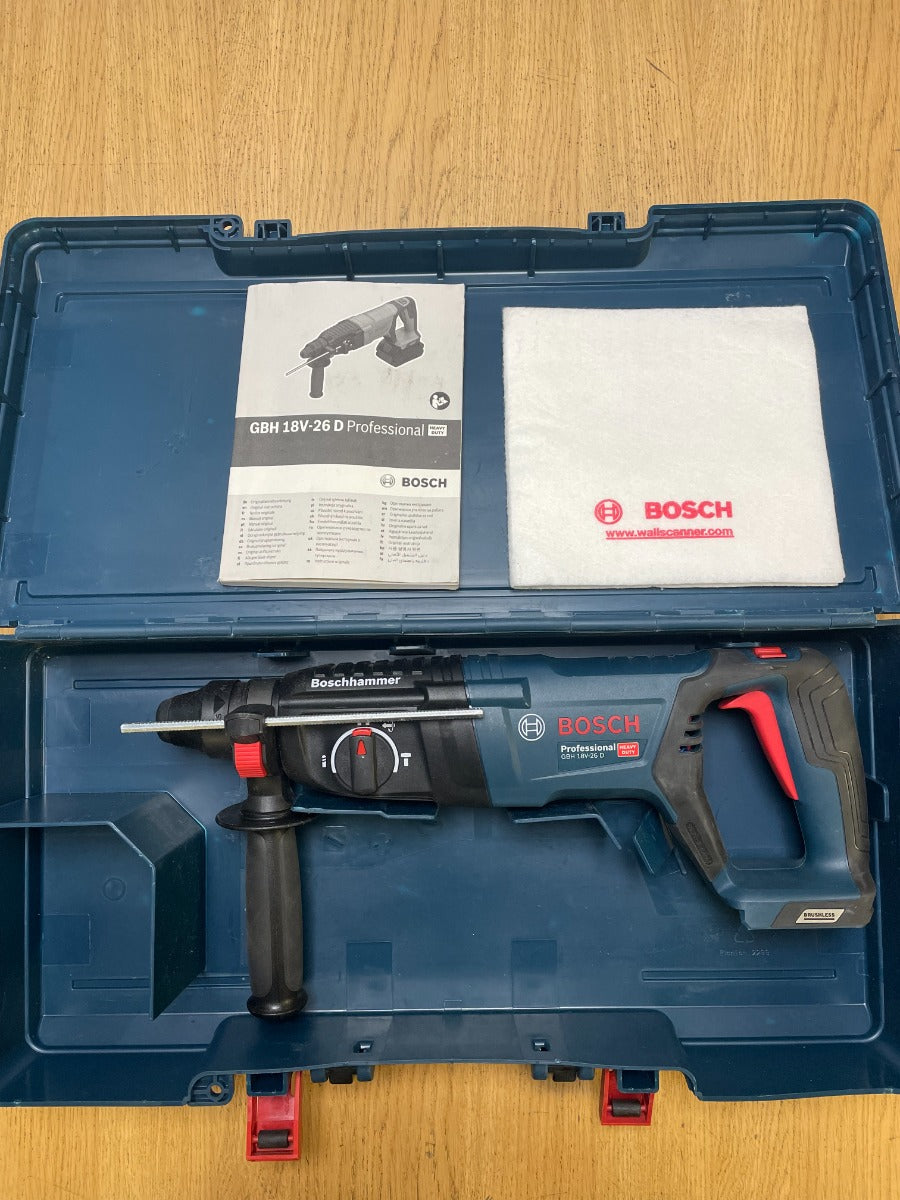 Bosch GBH 18V 26 D Bare In L Case EX DEMO 0611916000D