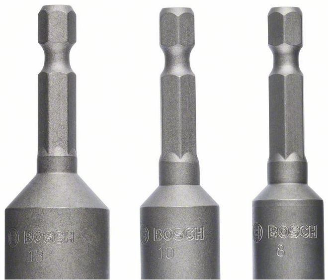 Bosch Nutsetter pack 8-10-13mm 3PCE 2608551078