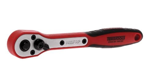 Teng Tools 1400FRP 1-4" Drive Flip Reverse & Quick Release FRP Ratchet Handle TEN-1400FRP