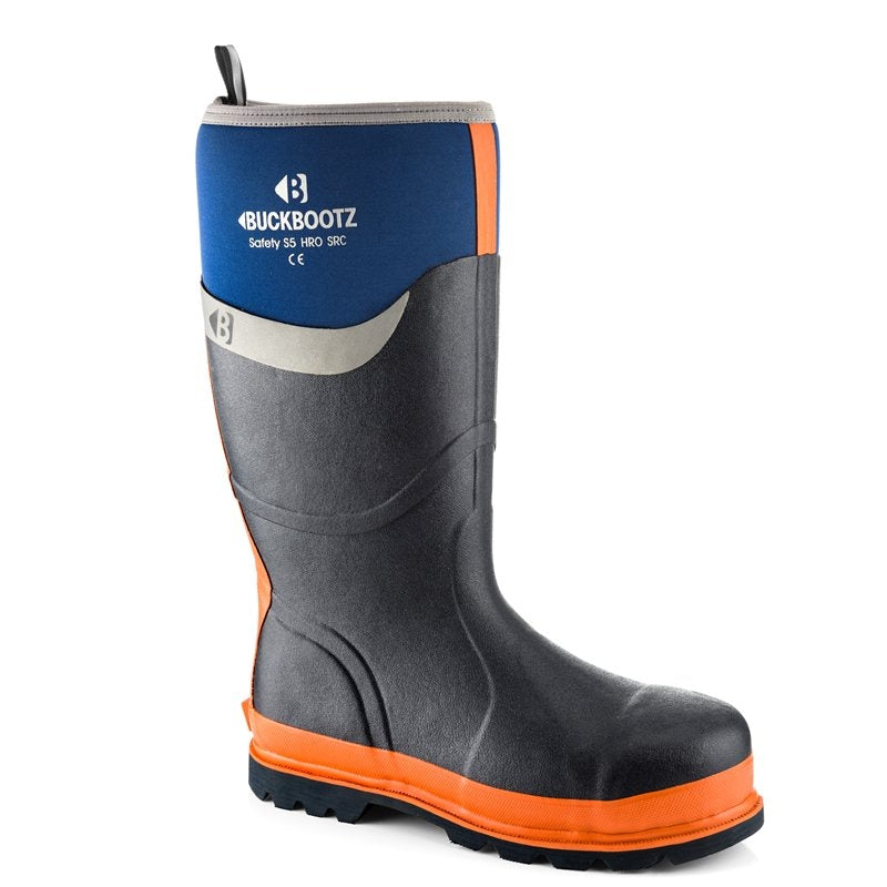 Buckler Boots S5 Safety Wellington Boot Blue - Size 7 - BUC-BBZ6000BL-41