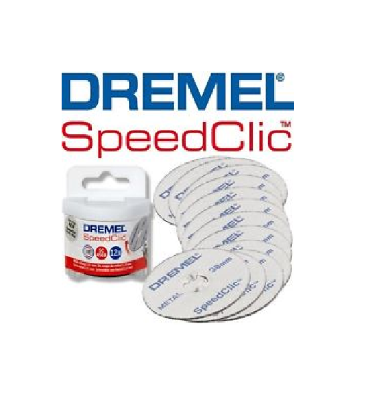 DREMEL EZ SpeedClic: Metal Cutting Wheels 12-Pack. 2615S456JD