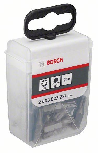 Bosch Professional T25 Extra Hard TicTac Box 25mm (25PCE) 2608522271