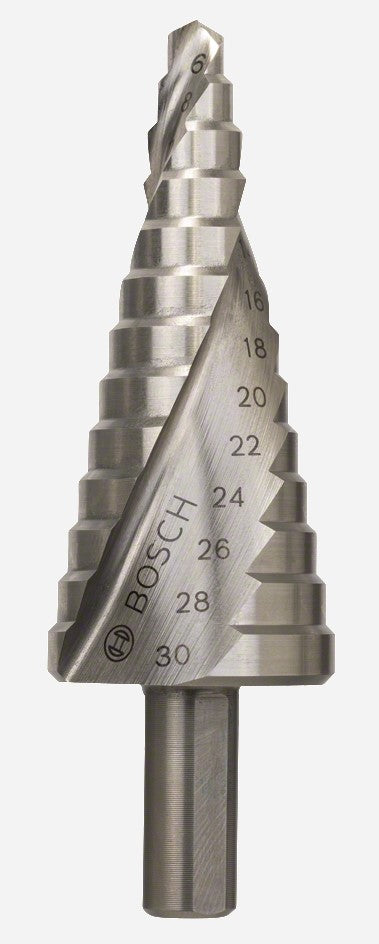 Bosch Professional HSS Step Drill Bit 4 - 30mm 100mm 2608597520