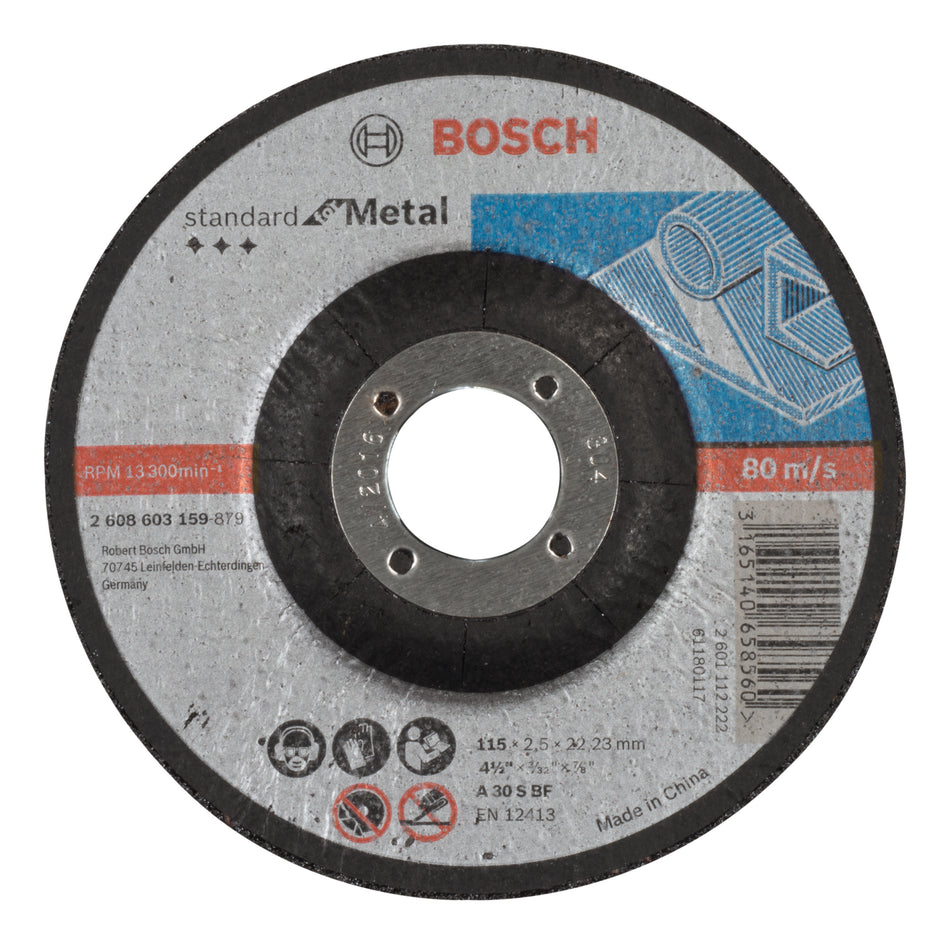Bosch Standard for Metal cutting disc with depressed centre 2608603159