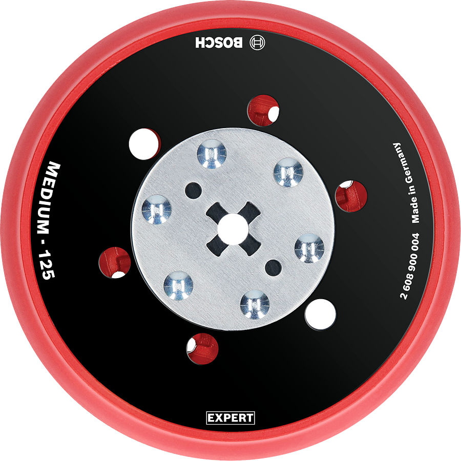 Bosch Expert Multihole Backing Pad Universal 125mm, Medium 2608900004