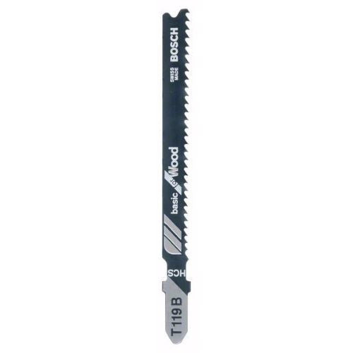 Bosch Jigsaw blade T 119 B Basic for Wood 2608630878