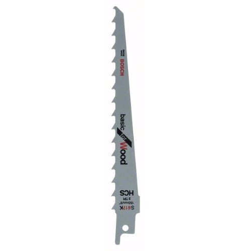 Bosch Sabre saw blade S 617 K Basic for Wood 2608650677