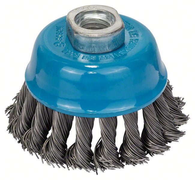 Bosch Wire cup brush 75 mm. 0.5 mm. M14 1608622029