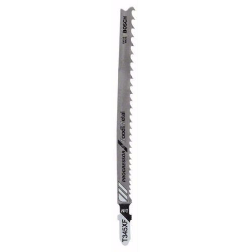 Bosch Jigsaw blade T 345 XF Progressor for Wood and Metal 2608634994