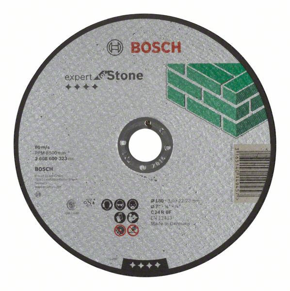 Bosch Expert for Stone straight cutting disc C 24 R BF. 180 mm. 3.0 mm 2608600323