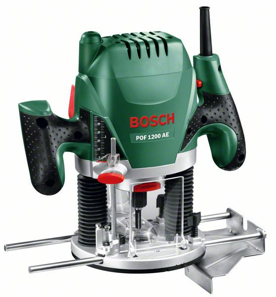 Bosch POF 1200AE 1-4' & 8mm Plunge Router 1200w 060326A170