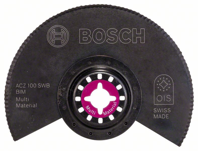 Bosch BIM serrated segment blade ACZ 100 SWB. Multi Material 100 mm 2608661693