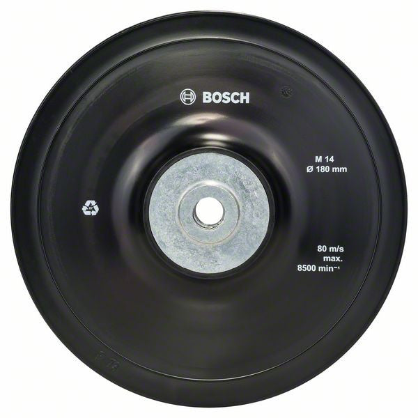 Bosch Backing pad 180 mm. 8 500 rpm 2608601209