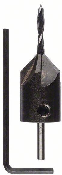 Bosch Wood Drill Bit with Countersink 3mm 2608595345