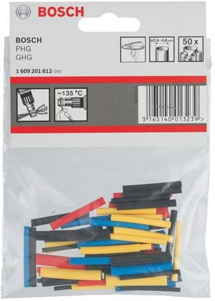 Bosch Heat shrink plastic tubing 2.4 4.8mm for GHG 660 Heat Gun Acc. 1609201812