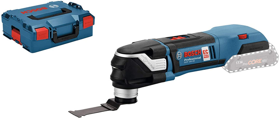 Bosch GOP 18 V-28 Cordless Multi Tool in LBOXX (Bare) - 06018B6001