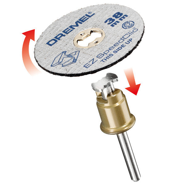 Dremel Metal Cutting Discs SC456 EZ SPEEDCLIC (5 pack) - 2615S456JC