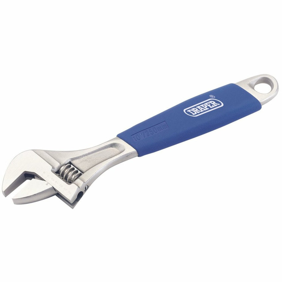 Draper 88603 Soft Grip Adjustable Wrench. 250mm