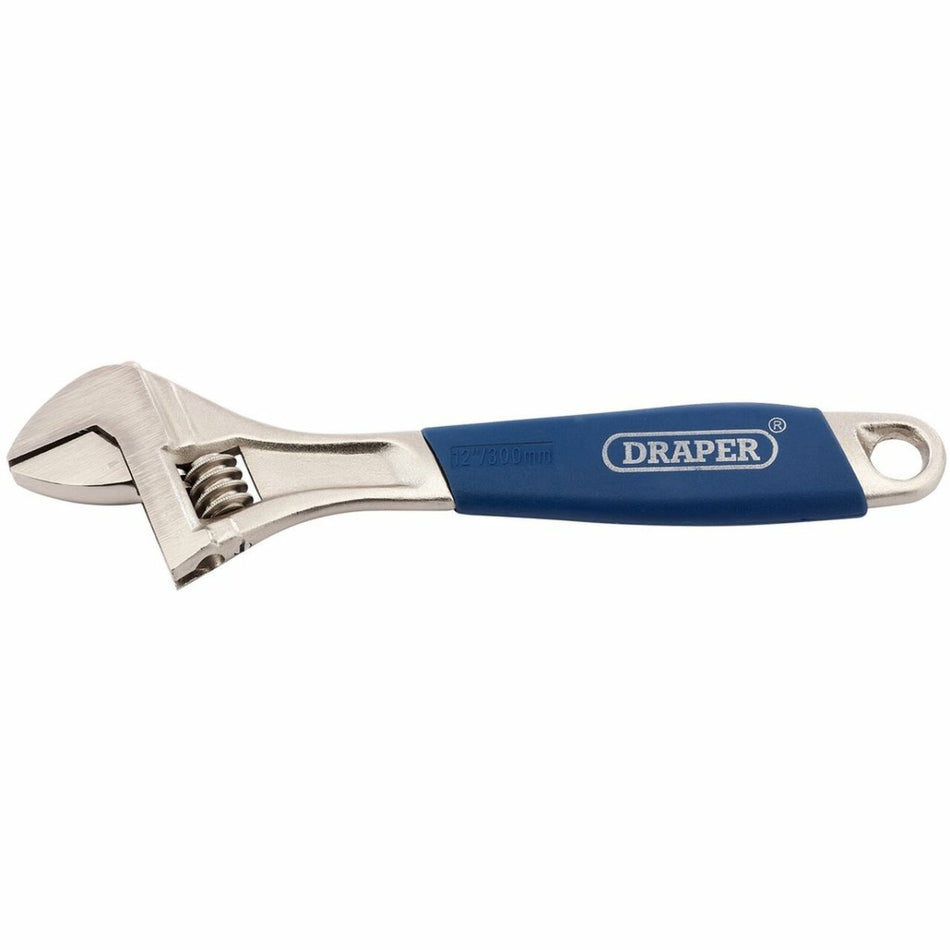 Draper 88604 Soft Grip Adjustable Wrench. 300mm