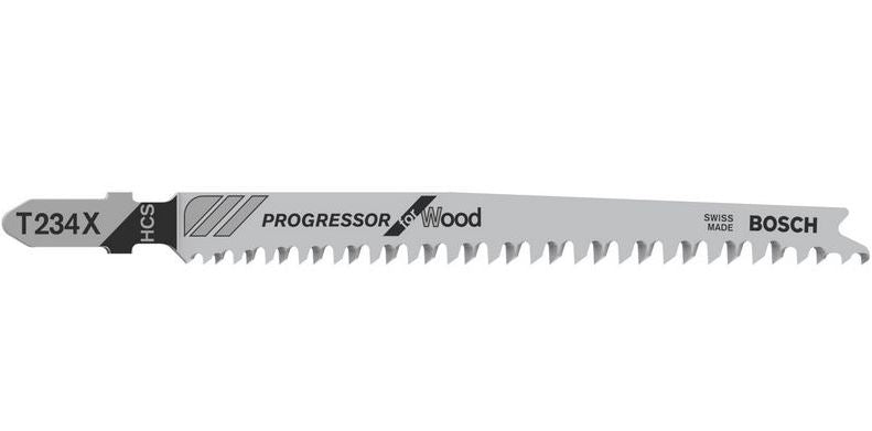 Bosch Jigsaw blade T 234 X Progressor for Wood (100PCE) 2608633A41