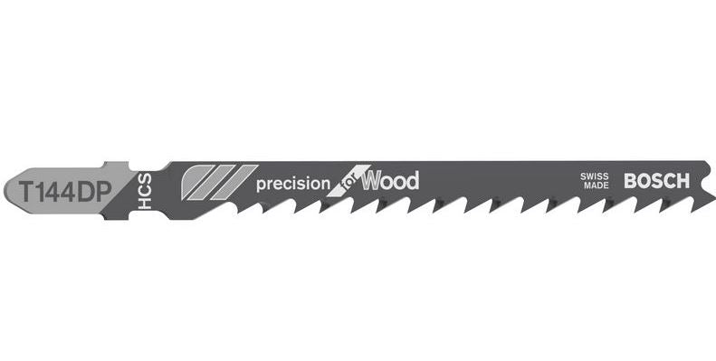Bosch Jigsaw blade T 144 DP Precision for Wood (100PCE) 2608633A42
