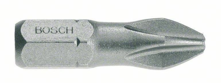 Bosch Screwdriver bit Extra Hard Pack of 25 2607001516