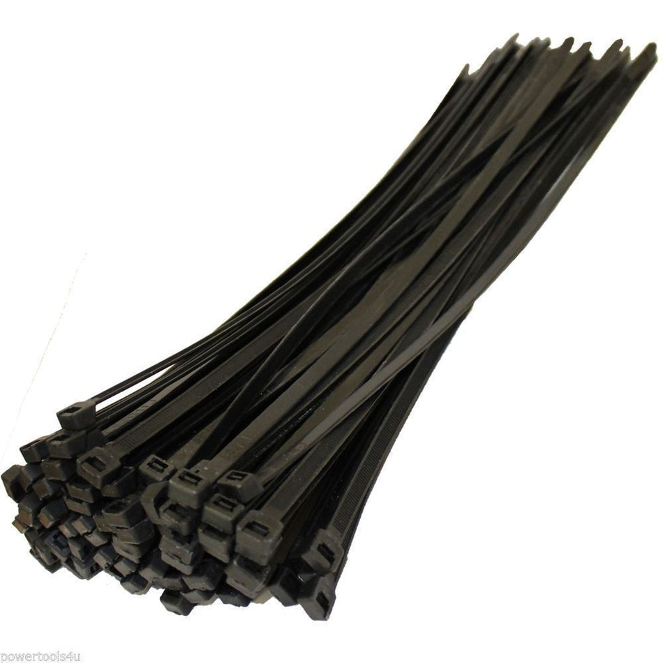 CMT 219U, Pack of 100 Black Cable Ties 160mm x 4.8 mm