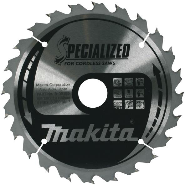 Makita B 09210 Circular Saw Blade 136x10mm x 36T MAK B 09210