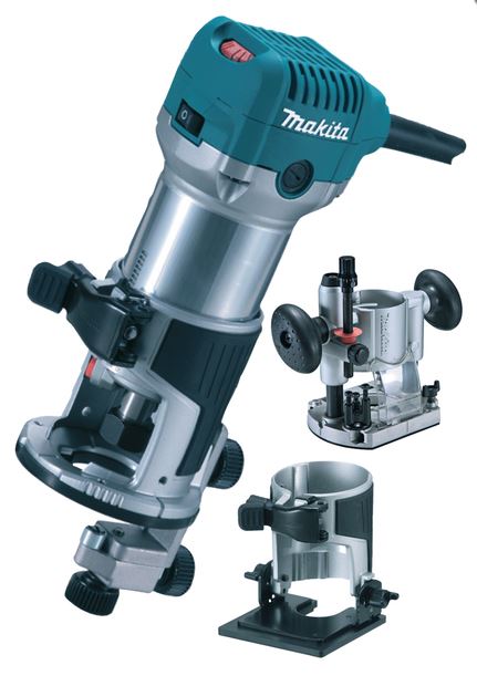 Makita Router Trimmer 240v MAK RT0700CX2 2