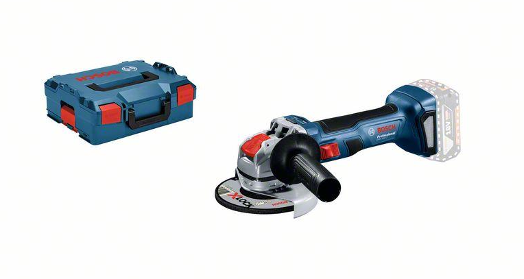 Bosch GWX 18V 7 Cordless Angle Grinder 115mm (Bare) in L BOXX 06019H9104