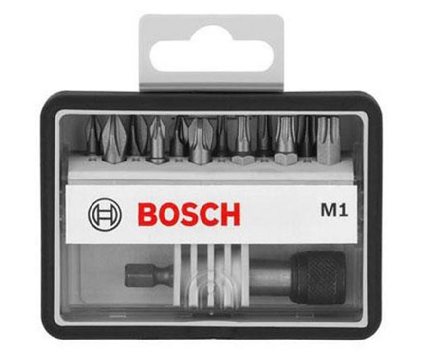 Bosch 13 Piece Screwdriver Bit Set M1 2607002563