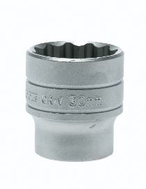 Teng Tools M120530 C 30MM 1 2" Drive 12 Point Regular Metric Socket